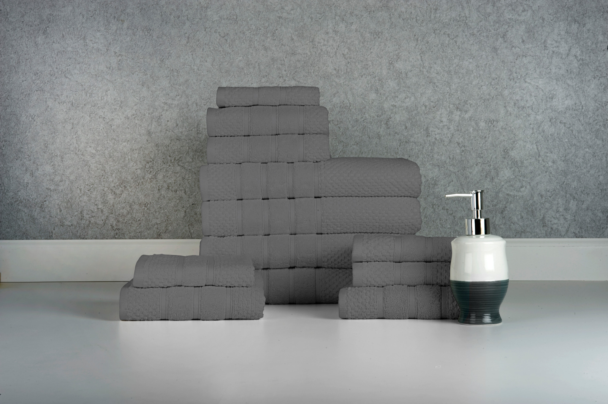 12-Piece Egyptian Cotton Towel Set - Gallery 21