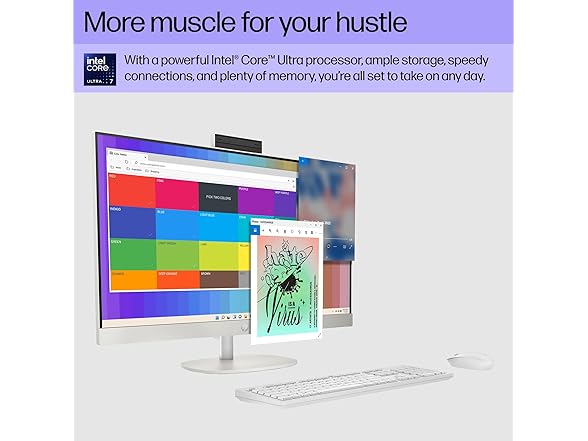 HP 27" All-in-One Desktop 27-cr1180