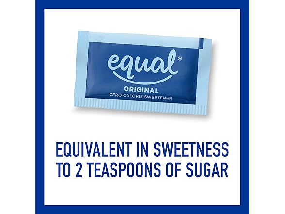 800CT EQUAL 0 Calorie Sweetener, Aspartame & Acesulfame