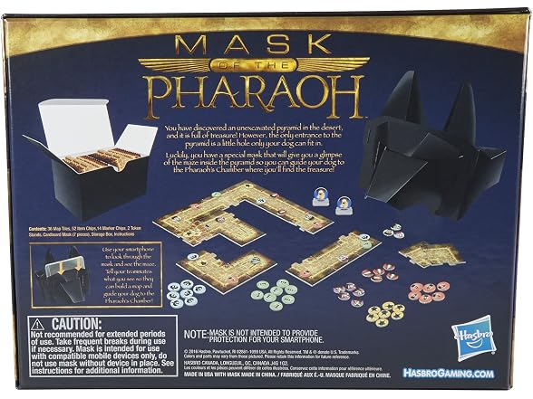 Hasbro Gaming Mask of the Pharaoh Board Game