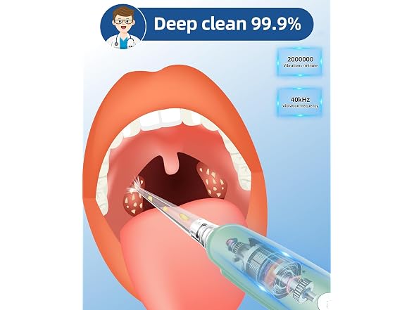 nvxigac Tonsil Stone Vacuum Green