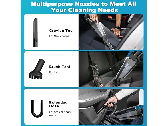 Zokerlife SP-003E ZOKER Direct Stick Vacuum, Cordless 