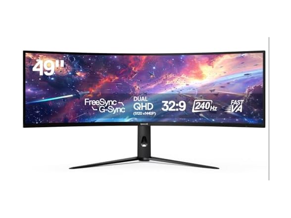 Redragon 49" DQHD Curved Gaming Monitor