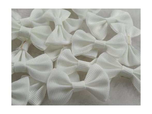 Applique YAKA100PC Grosgrain Ribbon Mini Bow Ties