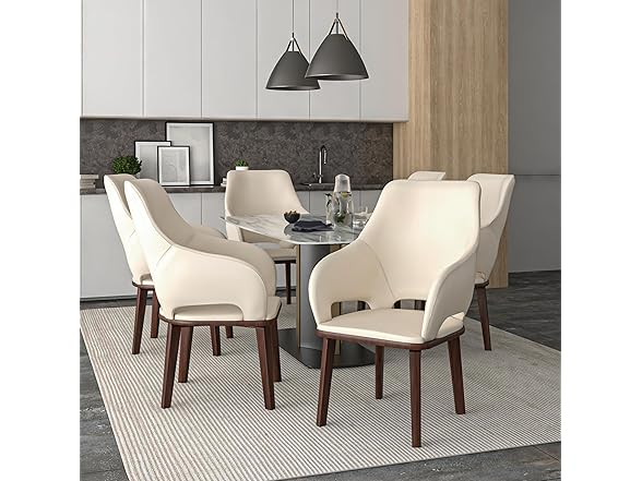 LeisureMod Vivara Dining Chair