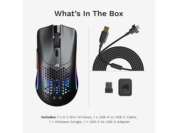 Glorious Model O 2 Mini Wireless Gaming Mouse
