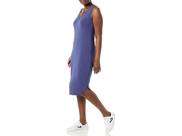 Amazon Essentials Womens Jersey Midi Dress