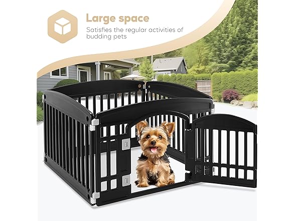 Simple Deluxe Plastic Pet Playpen