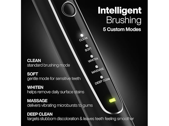 Aquasonic Black Series PRO UV Ultra-Whitening Toothbrush