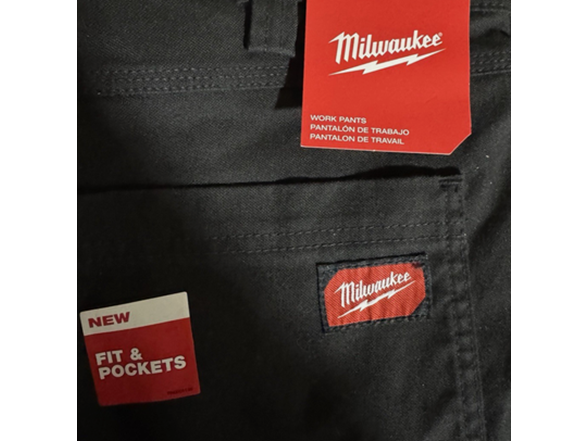 Milwaukee M650B-3432 Men’s Work Pants - Black 34x32