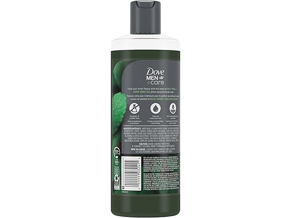 4 Pack Dove Men+Care Body Wash 18oz