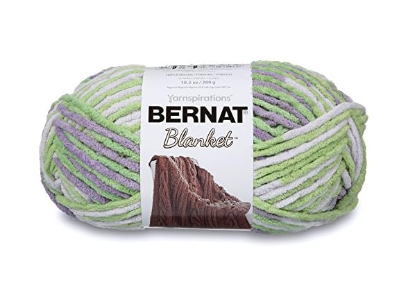 Bernat Blanket Yarn, Lilac Leaf