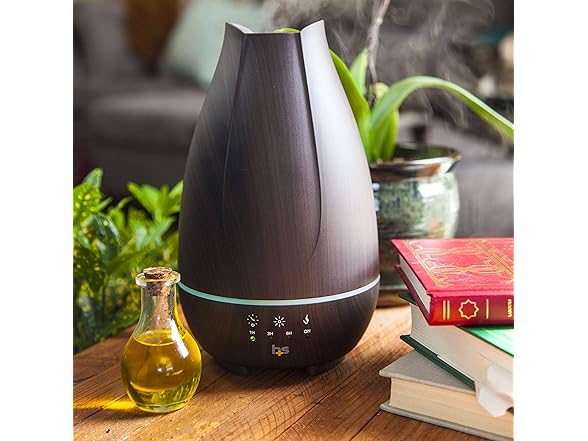 HealthSmart 500ML Oil Diffuser Brown