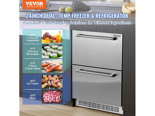 VEVOR 24 inch Undercounter