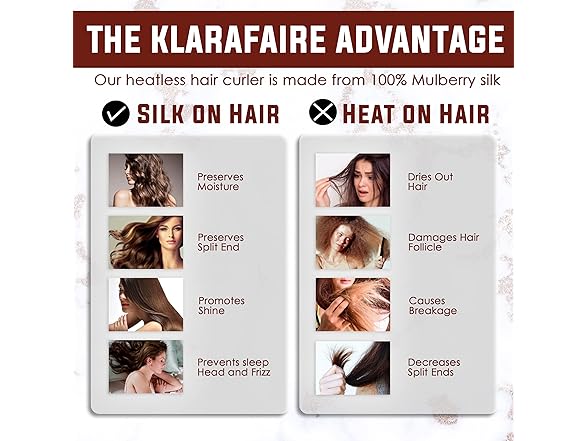 Heatless Hair Styling Set