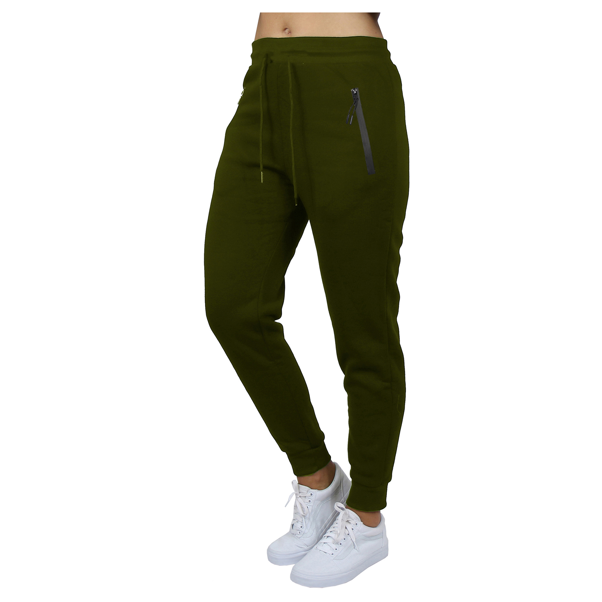 3Pk Asst Womens Fleece-Lined Jogger Pants - Gallery 15