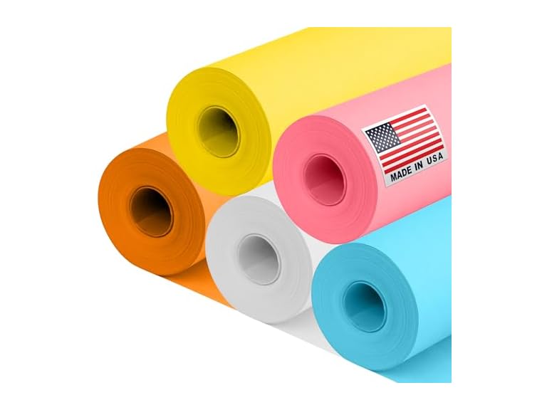 Paclord Paclord 12" x 1200" (100 ft) Beach-Themed Kraft Pa