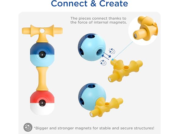 KUB Planet - Magnetic Building Set for Kids