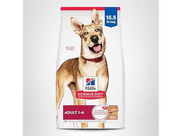 Hill's Science Diet Adult 1-6 Dry Dog Food, 33 lb. Bag