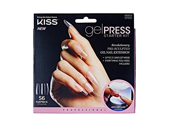 KISS GelPress Professional Gel Nail Starter Kit