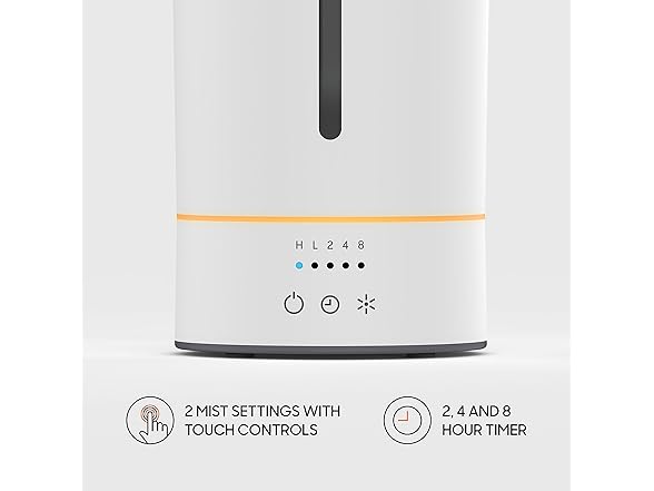 Sharper Image MIST 8 Ultrasonic Humidifi
