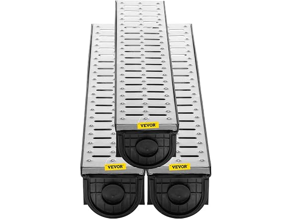 Trench Drain System, Channel Drain with Metal