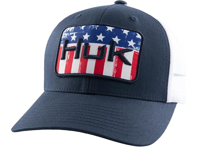 HUK Men's Standard Trucker Anti-Glare Snapback Fishing Hat