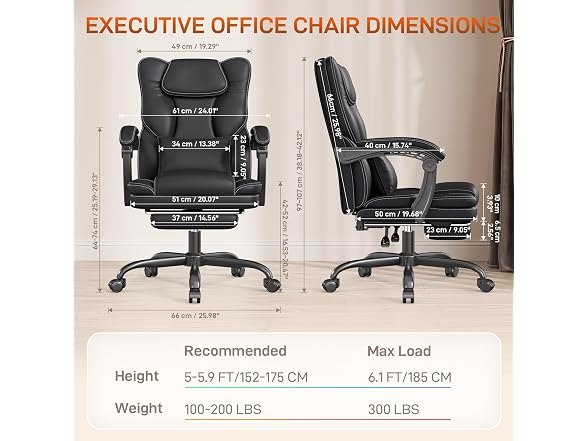 Ergonomic Office Chair, Executive