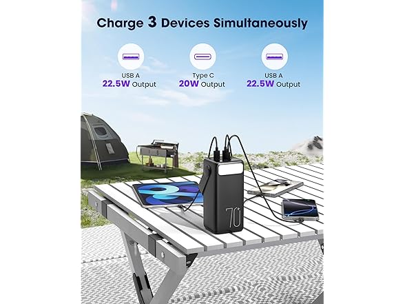 Aterob 22.5W Fast Charging Power Bank