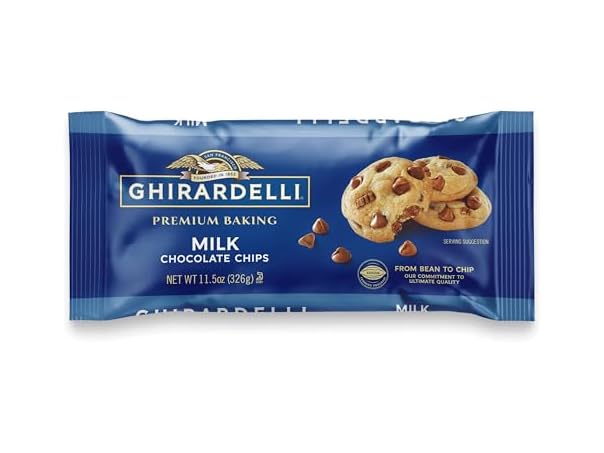 $3.99, Was $7.1297, 44% Off! Ghirardelli Milk Chocolate Chips 11.5oz dealfomo