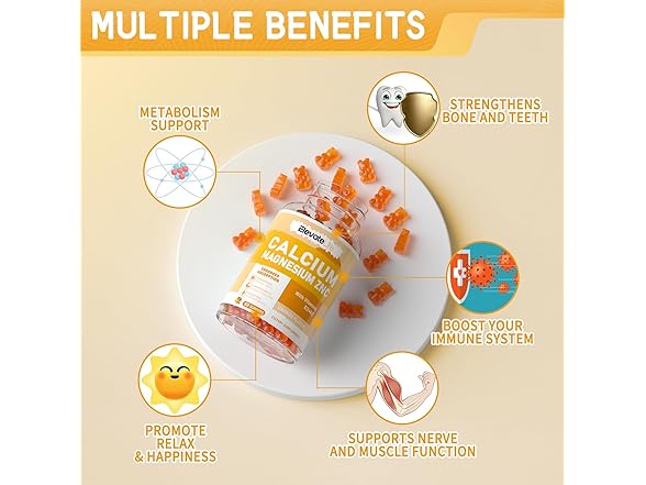 Calcium Magnesium Zinc Gummies