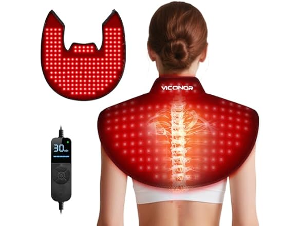 Red Light Therapy Neck/Shoulder 194LED 30W