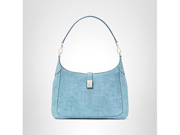 Kate Spade Deco Denim Suede Hobo