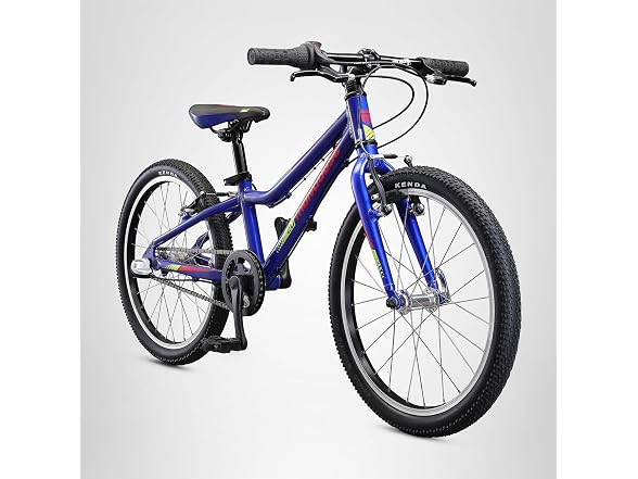 Mongoose Cipher Kids Mountain Bike Blue, 20 Inch