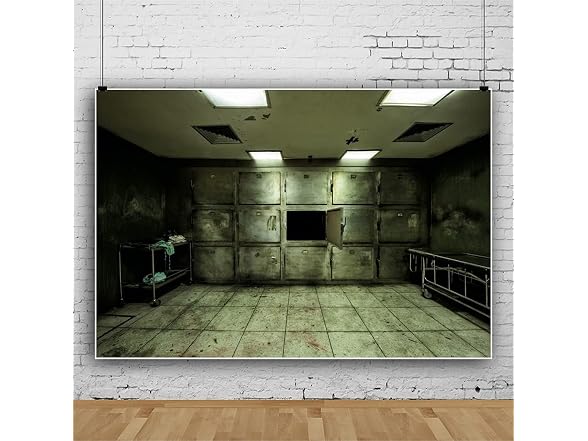 Yeele 10x8ft Scary Shabby Hospital Photo