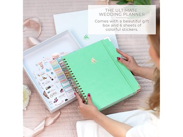 Wedding Planner Binder w/ 190+ Stickers