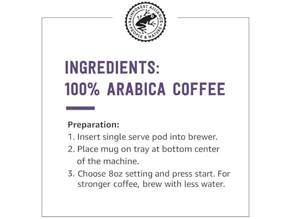 100Ct Amazon Brand Solimo Dark Roast Coffee K-Cup Pods