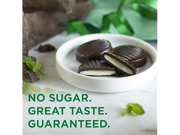 Russell Stover SF Dark Choc Mint Patties