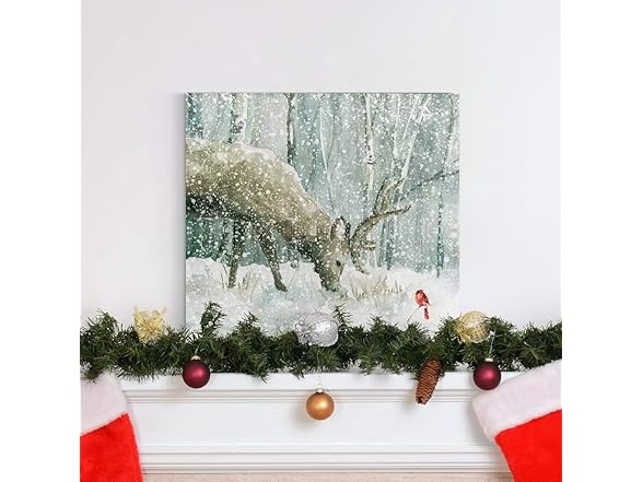 Renditions Gallery Renditions Gallery Reindeer and Cardinal