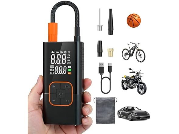 Tire Inflator Portable Air Compressor