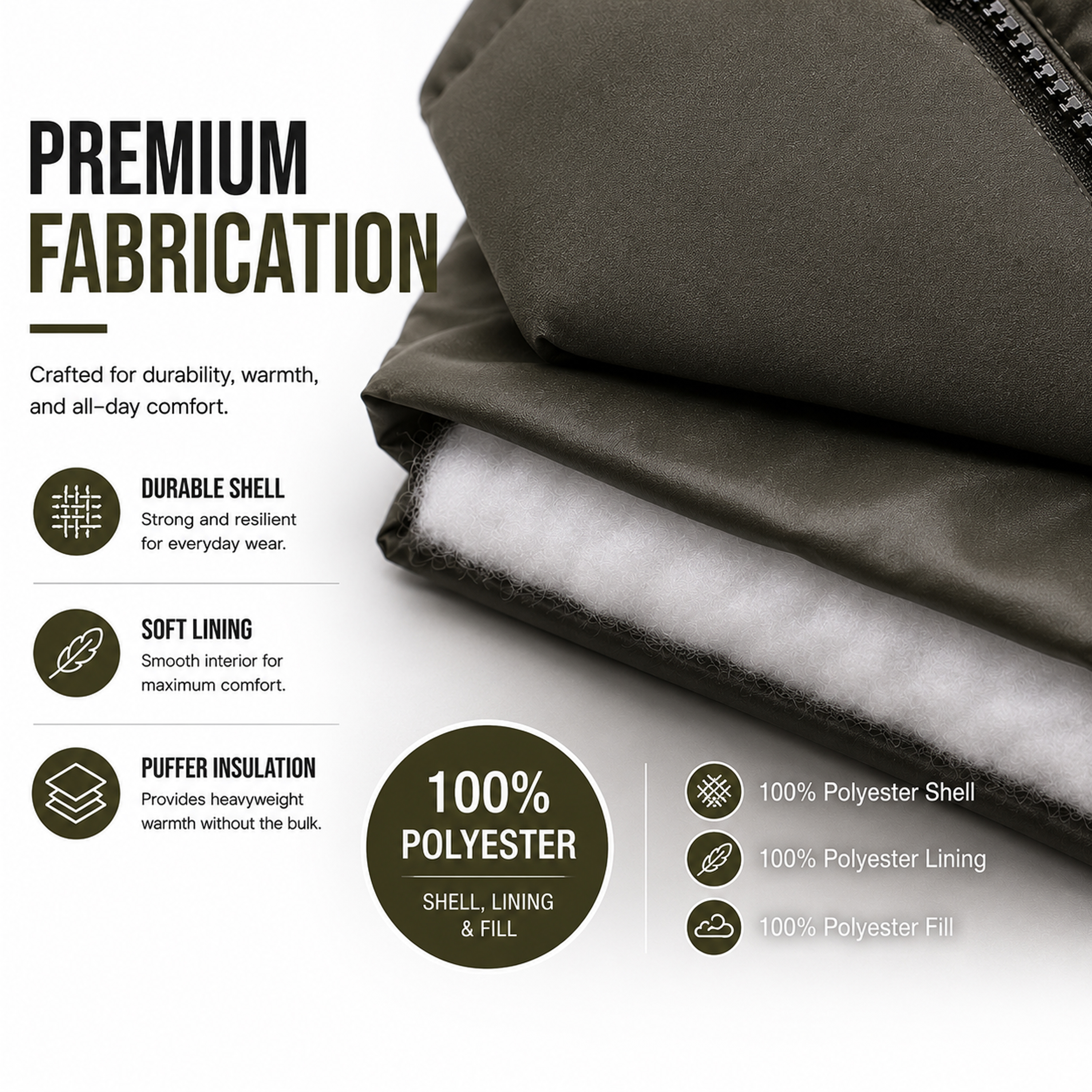Mens Heavyweight Puffer Bubble Vest - Gallery 27