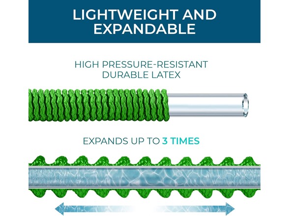 50ft Expandable Garden Hose 2-Pack