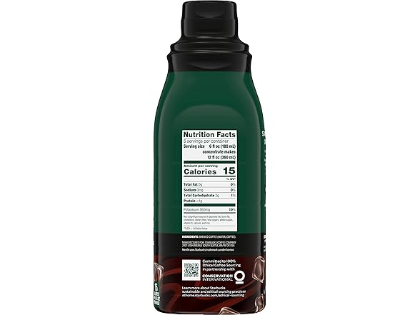 Starbucks Cold Brew Coffee Concentrate,