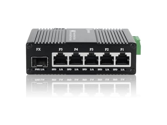ENIANHUA Mini Industrial 5 Port Switch