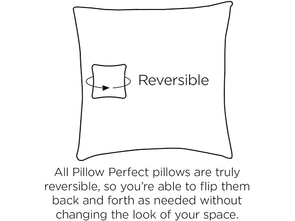 Pillow Perfect Paisley Indoor/Outdoor Chairpad w Ties 2Pk