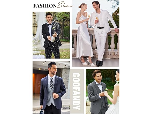 Men’s 2PC Classic Fit Dress Suit