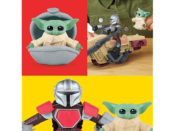 Play-Doh Star Wars: The Mandalorian Launching Speeder Playset