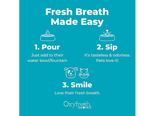 Oxyfresh Premium Pet Dental Care Solution Pe