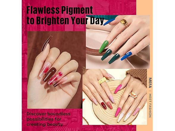 MEFA Gel Nail Polish Set Fall Winter