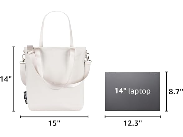 Simple Modern Tote Bag for Women Almond Birch